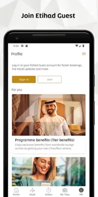 Etihad Airways android App screenshot 4