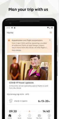 Etihad Airways android App screenshot 5